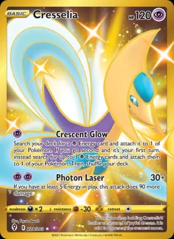 Cresselia Pokémon card #228