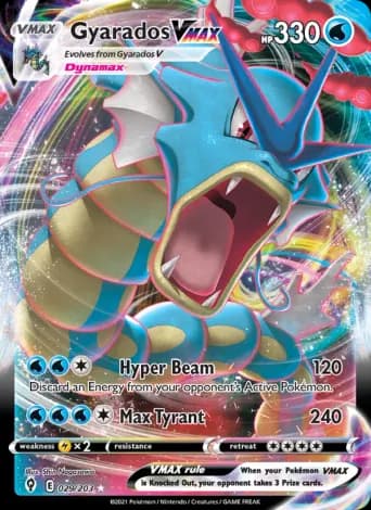 Gyarados VMAX Pokémon card #29