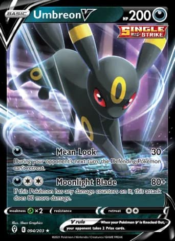Umbreon V Pokémon card #94