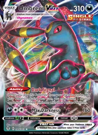 Umbreon VMAX Pokémon card #95