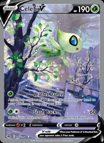 Celebi V Pokémon card #245