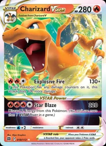 Charizard VSTAR Pokémon card #18