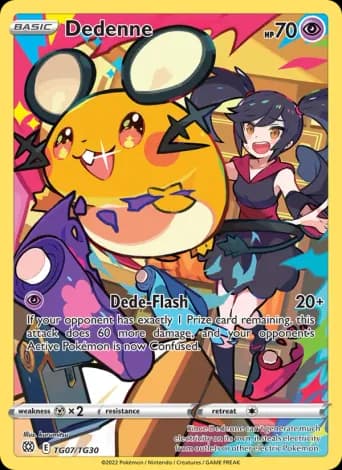 Dedenne Pokémon card #TG07