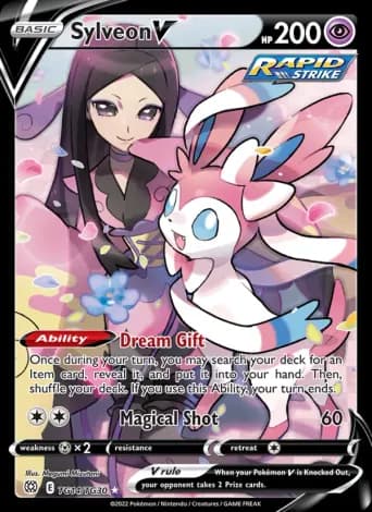 Sylveon V Pokémon card #TG14