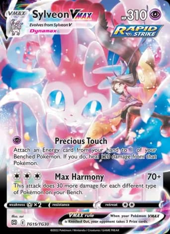Sylveon VMAX Pokémon card #TG15