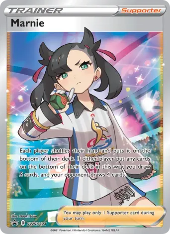 Marnie Pokémon card #SWSH121