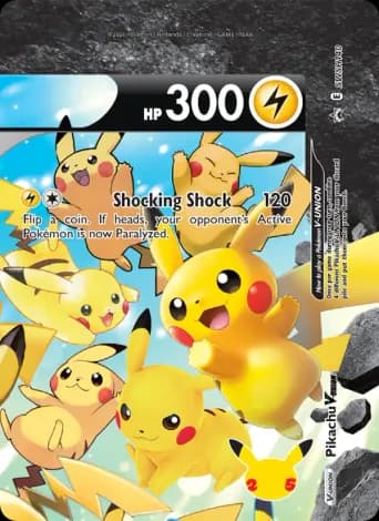 Pikachu V-UNION Pokémon card #SWSH140