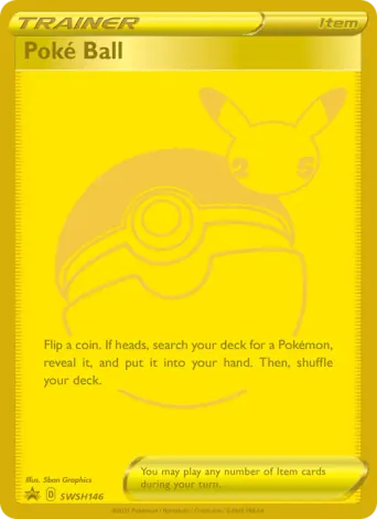 Poké Ball Pokémon card #SWSH146