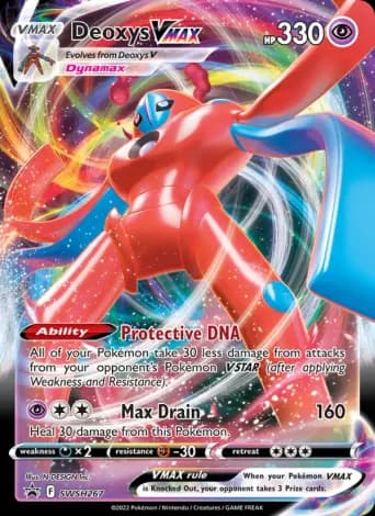 Deoxys VMAX Pokémon card #SWSH267