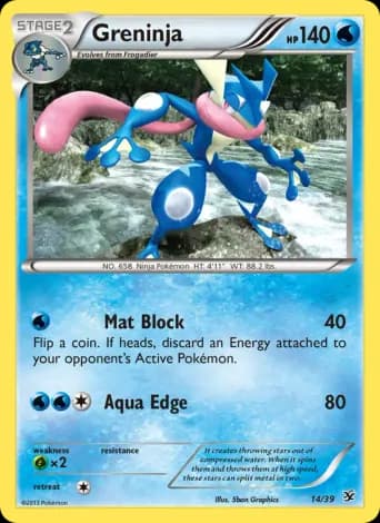 Greninja Pokémon card #14