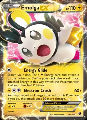 Emolga EX Pokémon card #46