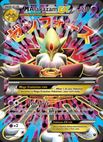 M Alakazam EX Pokémon card #118