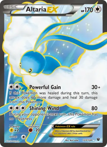 Altaria EX Pokémon card #123
