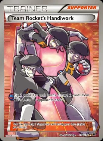 Team Rocket's Handiwork Pokémon card #124