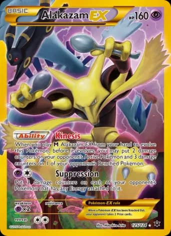 Alakazam EX Pokémon card #125