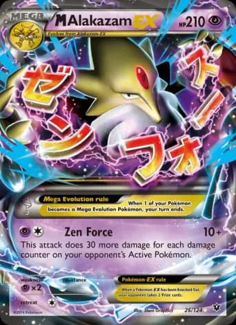 M Alakazam EX Pokémon card #26