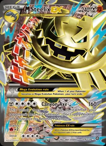 M Steelix EX Pokémon card #109