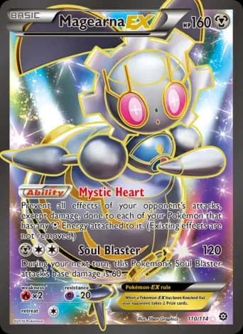 Magearna EX Pokémon card #110