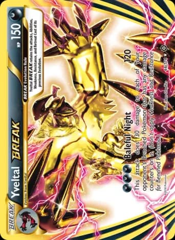 Yveltal BREAK Pokémon card #66