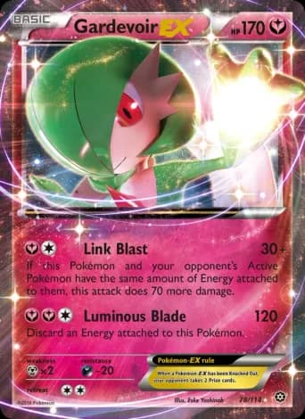 Gardevoir EX Pokémon card #78