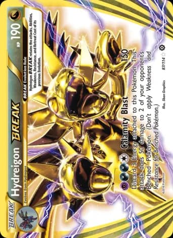 Hydreigon BREAK Pokémon card #87