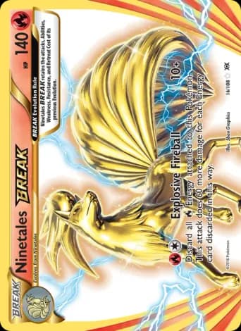 Ninetales BREAK Pokémon card #16