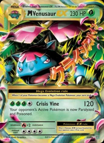 M Venusaur EX Pokémon card #2