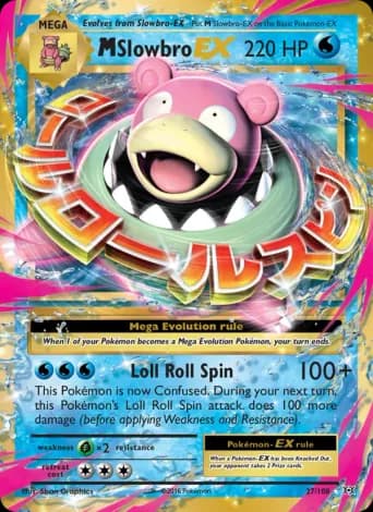 M Slowbro EX Pokémon card #27