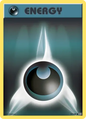 Darkness Energy Pokémon card #97