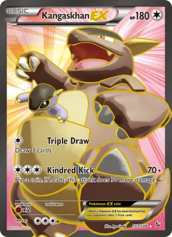 Kangaskhan EX Pokémon card #103