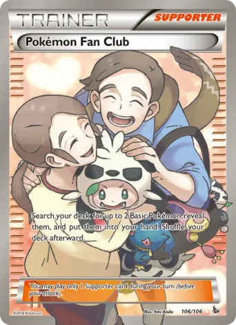 Pokémon Fan Club Pokémon card #106