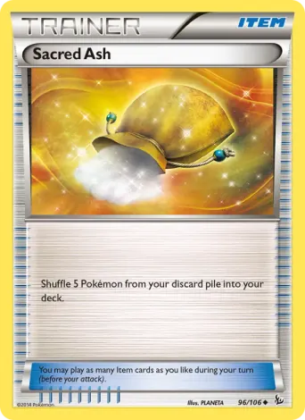 Sacred Ash Pokémon card #96