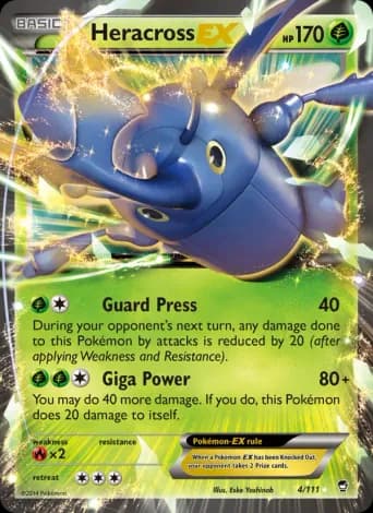 Heracross EX Pokémon card #4