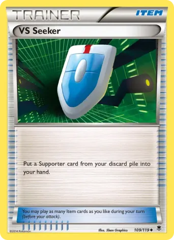 VS Seeker Pokémon card #109