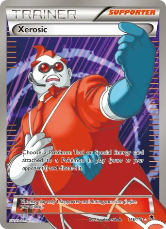 Xerosic Pokémon card #119