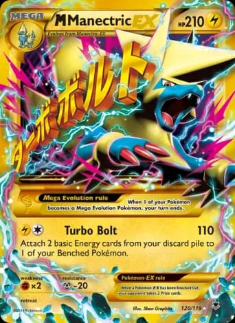 M Manectric EX Pokémon card #120