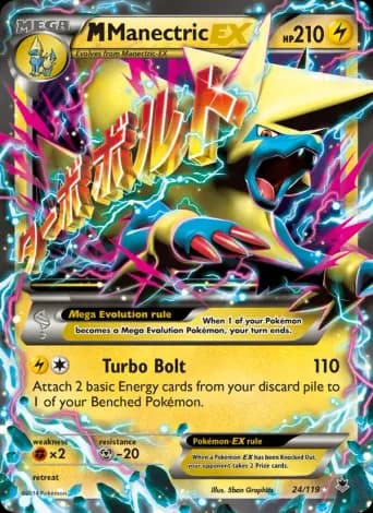 M Manectric EX Pokémon card #24