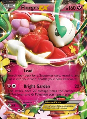 Florges EX Pokémon card #67