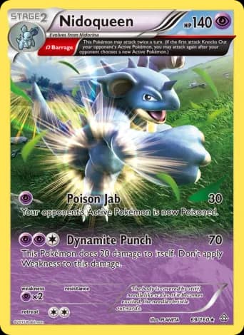 Nidoqueen Pokémon card #69