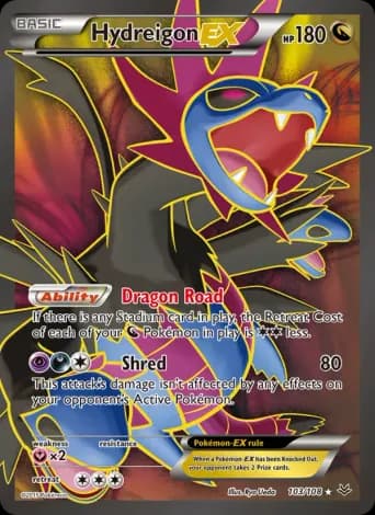 Hydreigon EX Pokémon card #103