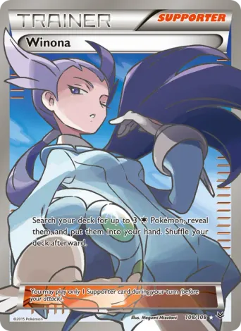 Winona Pokémon card #108
