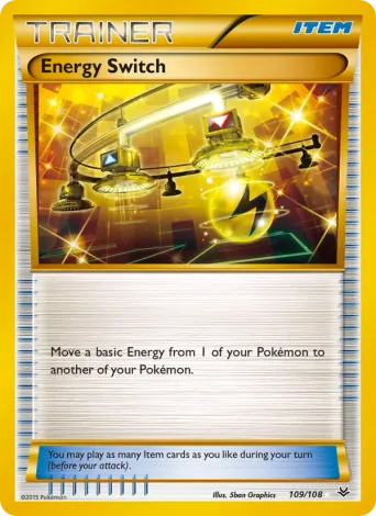 Energy Switch Pokémon card #109