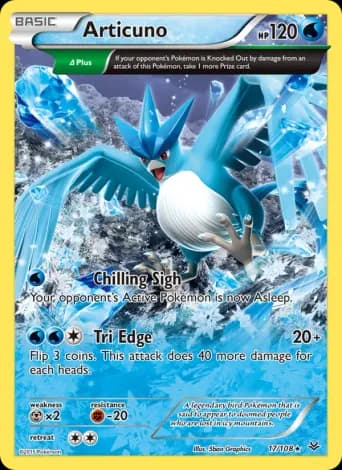 Articuno Pokémon card #17