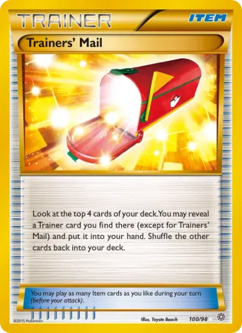 Trainers' Mail Pokémon card #100