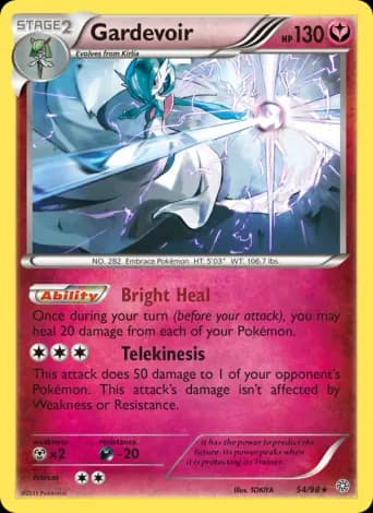 Gardevoir Pokémon card #54
