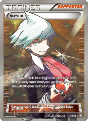 Steven Pokémon card #95