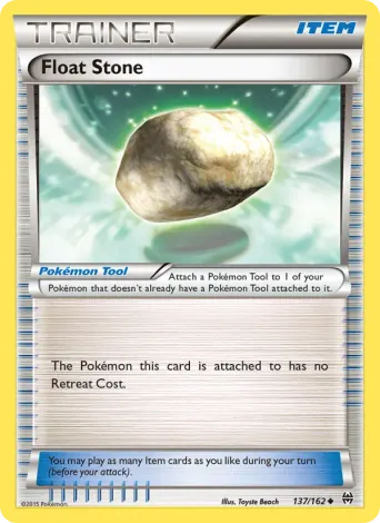 Float Stone Pokémon card #137