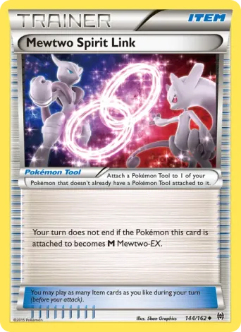 Mewtwo Spirit Link Pokémon card #144