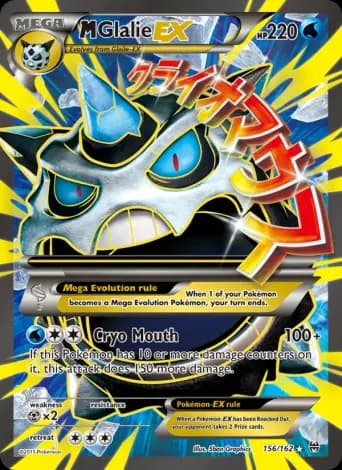 M Glalie EX Pokémon card #156