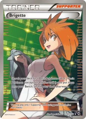 Brigette Pokémon card #161